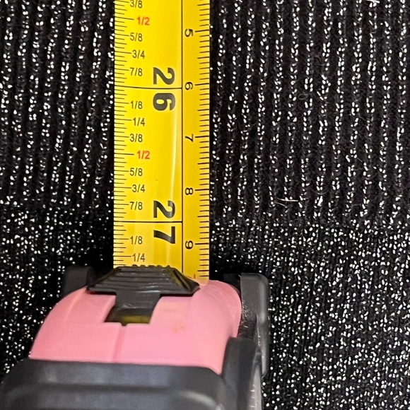 MICHAEL KORS BLACK & SILVER THREAD LIGHTWEIGHT SWEATER HI-LOW HEM NWT. #128 - Picture 9 of 9